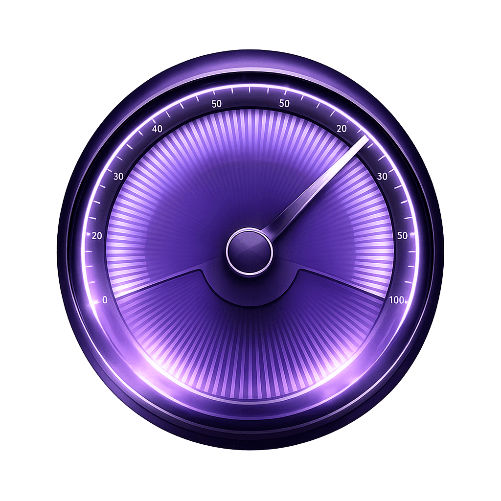 speedometer illustration from bento